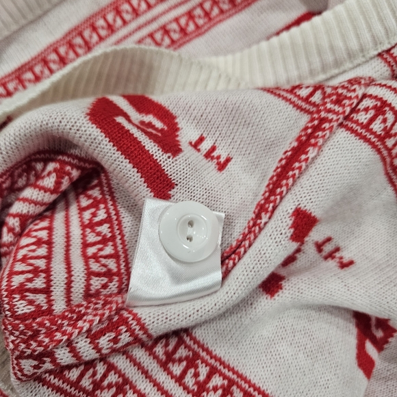 Snap On Tools Ugly Christmas Sweater Cardigan Vest. Size XL Collectible Vintage - Picture 6 of 6